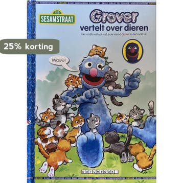 GROVER vertelt over dieren 9789086517381 Sarah Albee, Verzenden, Sarah Albee