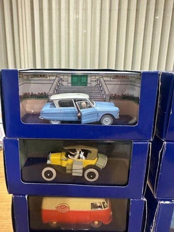 Atlas 1:43 - Modelauto (8) - Veículos da série Tintin, Livres