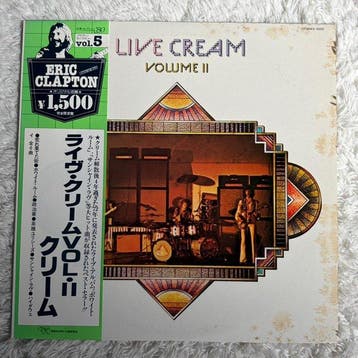 Cream - Live Cream Volume II (MWX 4005), Live Cream Volume, Nieuw in verpakking