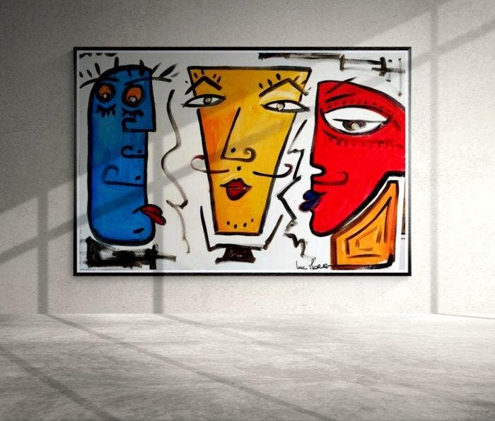 Luc Mora - Three - XXL, Antiek en Kunst, Kunst | Designobjecten