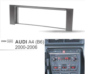 FACADE AUTORADIO 1DIN POUR AUDI A4 B6 01-04, Verzenden, Nieuw