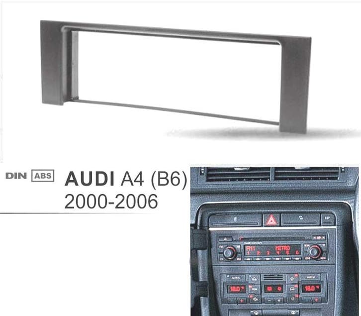 FACADE AUTORADIO 1DIN POUR AUDI A4 B6 01-04, Autos : Divers, Autoradios, Envoi