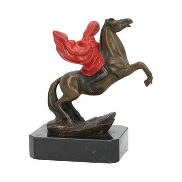 Sculpture, Ghost rider - 20 cm - Bronze