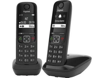 Gigaset AS690R - DECT telefoon - GAP compatibel - zwart, Verzenden, Zo goed als nieuw