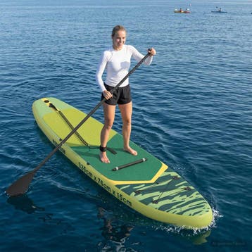 vidaXL SUP Board met Zitje 2-in-1 POSEIDON 335 x 76 x 15 cm, Watersport en Boten, Suppen, Verzenden, Nieuw