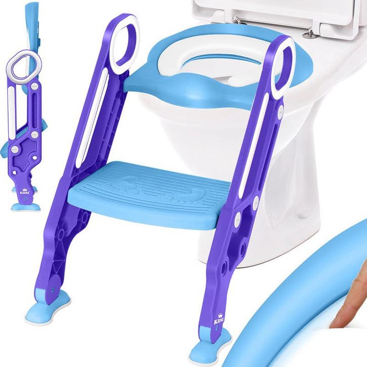 Kidiz - toiletbril voor kinderen met opstapje -, Bricolage & Construction, Échelles & Escaliers, Envoi