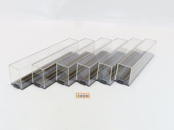 Gabriel - Vitrine (6) - Vitrine à trains avec rails, 6x H0, Nieuw
