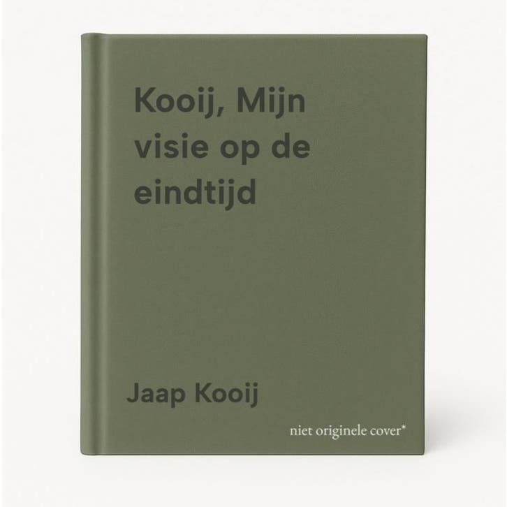 Kooij, Mijn visie op de eindtijd 9789082511802 Jaap Kooij, Boeken, Godsdienst en Theologie, Zo goed als nieuw, Verzenden