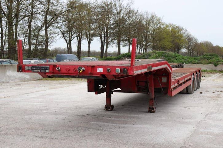 Veiling: Semi-Dieplader Nooteboom MCO-48-03-V 1991, Auto's, Vrachtwagens, Ophalen