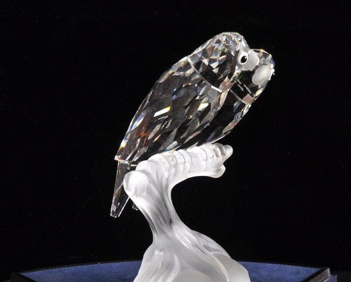 Swarovski - Figurine - SCS - Annual Edition 1987 - Lovebirds, Antiek en Kunst, Curiosa en Brocante