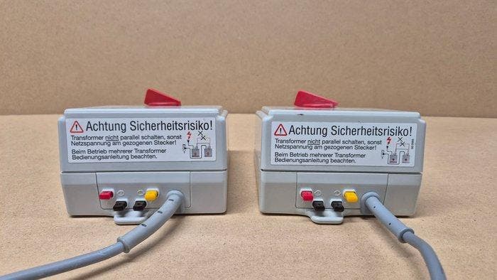 Märklin H0 - 6647 - Omvormer (2) - 32 VA-trafo, Hobby & Loisirs créatifs, Trains miniatures | HO