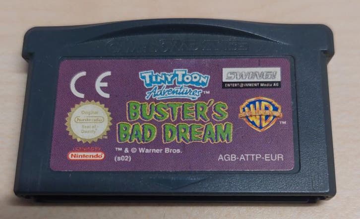 Tiny Toon adventures Busters bad dream losse cassette, Games en Spelcomputers, Games | Nintendo Game Boy, Ophalen of Verzenden