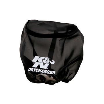 K&N Drycharger Filterhoes voor RU-5147, 165-114 x 140mm - Zw, Verzenden