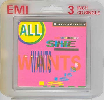 Duranduran – All She Wants Is CD, Mini, Single, Cd's en Dvd's, Cd's | Pop, Verzenden, Nieuw in verpakking