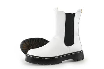La Strada Chelsea boots in maat 38 Wit, Verzenden, Wit, Overige typen, La Strada