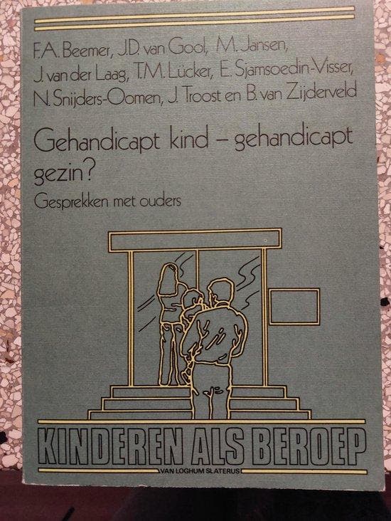 Gehandicapt kind, gehandicapt gezin ? / Kinderen als beroep, Boeken, Studieboeken en Cursussen, Gelezen, Verzenden