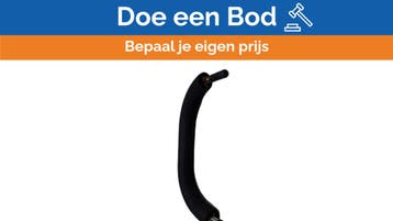 Bieden: Stainless steel leather covered reling 30 cm, Watersport en Boten, Ophalen of Verzenden, Nieuw