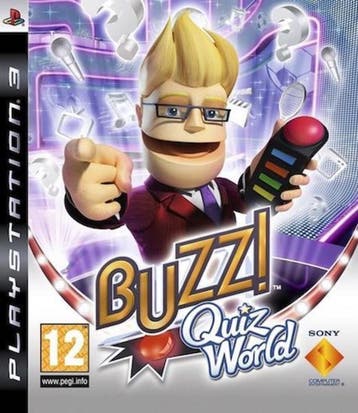 Buzz! Quiz World (PS3 Games), Games en Spelcomputers, Ophalen of Verzenden, Zo goed als nieuw