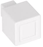 Meubelknop SQUARE JB20M mat wit 20 mm