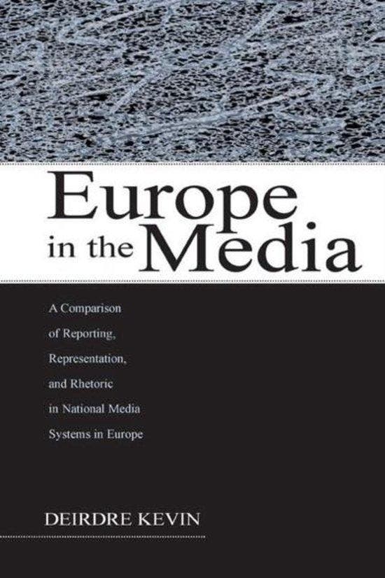 European Institute for the Media Series- Europe in the Media, Boeken, Taal | Engels, Gelezen, Verzenden