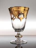 SECOLOVENTESIMO - Kelk (6) - 24 kt goud - 6 goudkleurige en