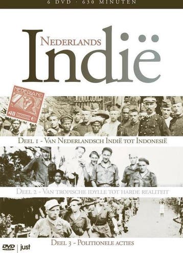 Nederlands Indie - Delen 1, 2 & 3 (6DVD), CD & DVD, DVD | Documentaires & Films pédagogiques, Verzenden