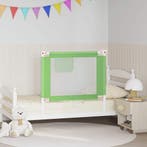 vidaXL Bedhekje peuter 90x25 cm stof groen, Verzenden