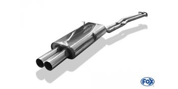 FOX BMW E30 320i/ 325i einddemper - 2x76 type 10, Verzenden