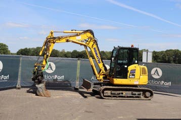 Veiling: Rupsgraafmachine Komatsu PC80MR-5EO Diesel 2023, Ophalen