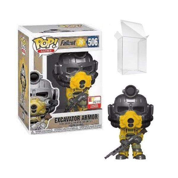Funko Pop Fallout 76  Excavator Armor Pop   2019 E3, Collections, Jouets miniatures, Envoi