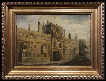 British School (c. 1920) - Oxford: The Front of Brasen-Nose