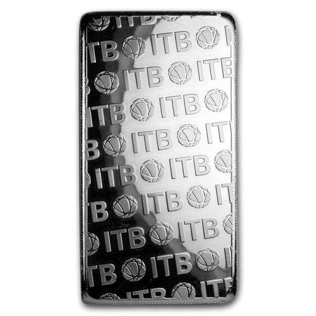 10 troy ounce - Zilver .999 - 10 oz International Trade Bar, Postzegels en Munten, Edelmetalen en Baren