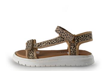 Nelson Sandalen in maat 38 Beige, Verzenden, Beige, Sandalen of Muiltjes, Zo goed als nieuw