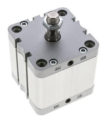ISO 21287 Compacte Dubbelwerkende Cilinder 80-40mm -, Verzenden