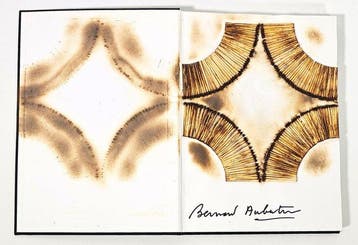 Bernard Aubertin (1934-2015) - Livre Brûlé Rosenberg