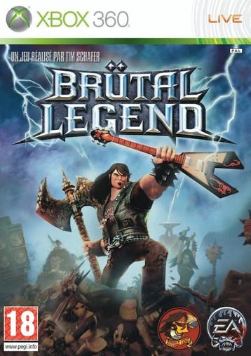 Brutal Legend (Xbox 360 Games), Ophalen of Verzenden, Zo goed als nieuw