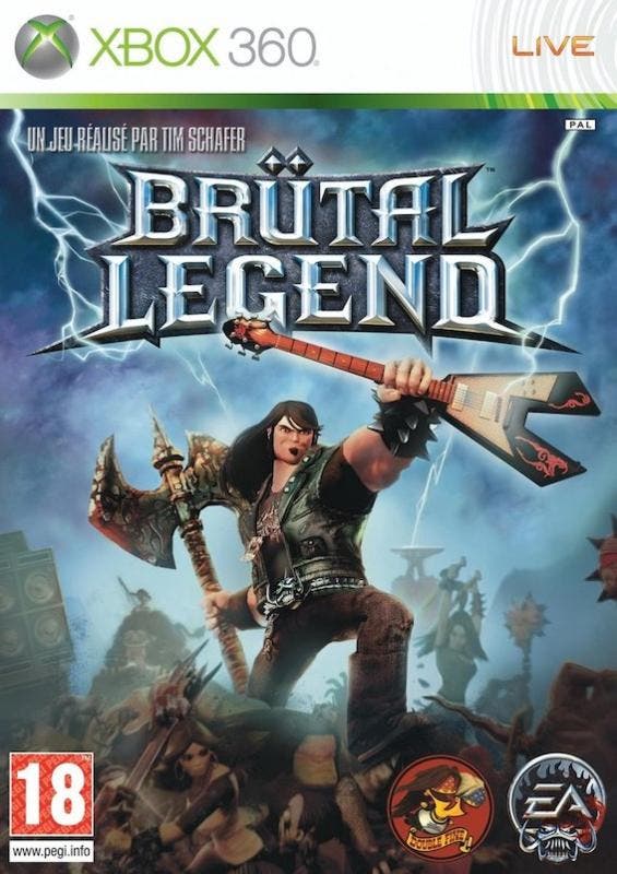 Brutal Legend (Xbox 360 Games), Games en Spelcomputers, Games | Xbox 360, Zo goed als nieuw, Ophalen of Verzenden