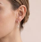 Boucles doreilles Bicolore - 0.59ct. tw. Diamant, Bijoux, Sacs & Beauté, Boucles d'oreilles