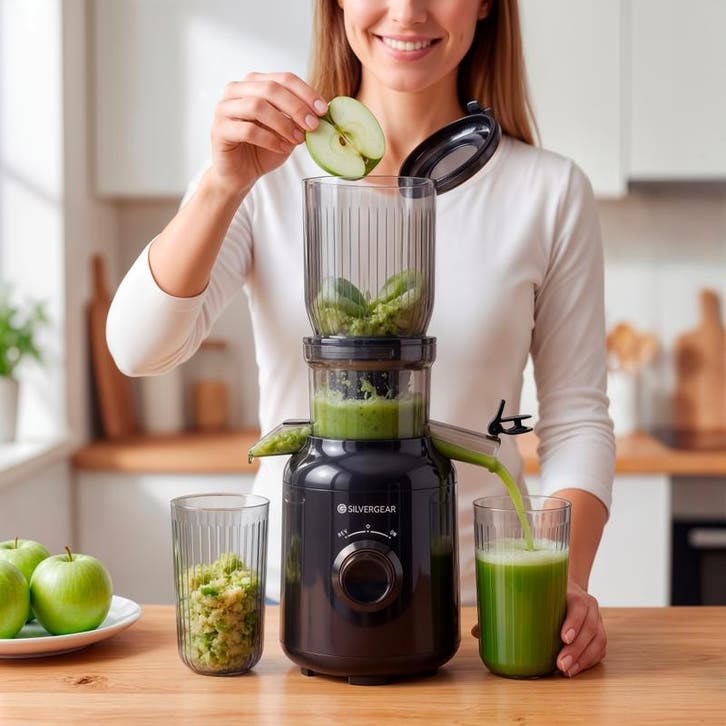 Extracteur de jus Silvergear - 250 W, Huis en Inrichting, Keuken | Keukenbenodigdheden, Verzenden