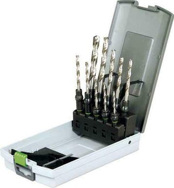 Festool Spiraalboor Cassette HSS 3-10/10X CENTROTEC FESTOOL-, Doe-het-zelf en Bouw, Gereedschap | Boormachines, Verzenden, Nieuw