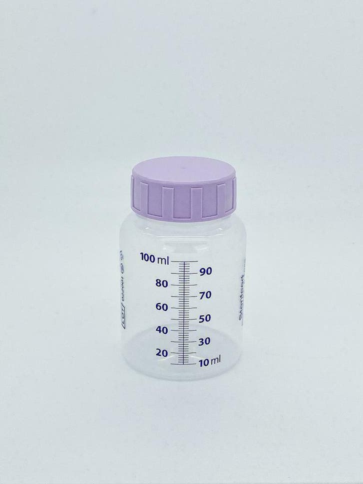 Sterifeed Moedermelk Bewaarfles voor eenmalig gebruik 100ml, Divers, Matériel Infirmier, Enlèvement ou Envoi