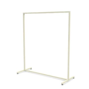 *TIP*  Solo Hoog model wit Italiaans design kledingrek 120, Huis en Inrichting, Ophalen of Verzenden, Nieuw
