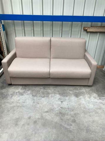 Londra slaapbank / zetelbed taupe (nieuw, outlet)