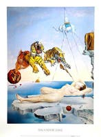 Salvador Dalí (after) - Rêve Causé par le Vol d’une abeille
