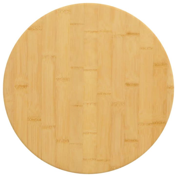 vidaXL Tafelblad Ø 40x2,5 cm bamboe, Huis en Inrichting, Tafelonderdelen, Nieuw, Verzenden
