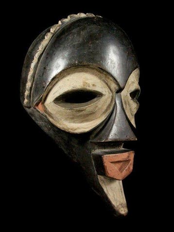 Masker - Mbangani - Kongo, Antiquités & Art