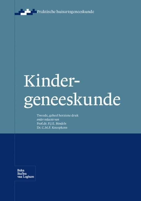 Praktische huisartsgeneeskunde Kindergeneeskunde /, Livres, Science, Envoi