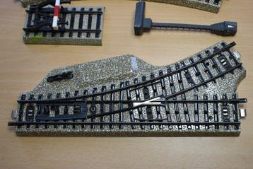 Märklin H0 - M rails - Model treinbevestiging (103)