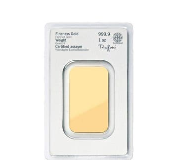 1 Troy Ounce - Goud .999 - Heraeus - Verzegeld en met