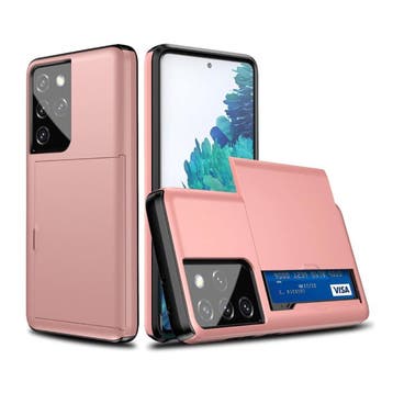 Samsung Galaxy S20 Ultra - Wallet Card Slot Cover Case, Verzenden